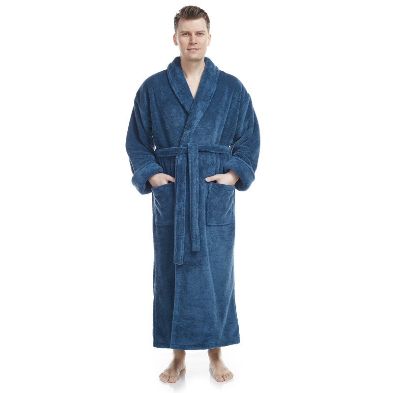 Peignoir en molleton pour cheville avec poches, Grand / Très grand, Essence