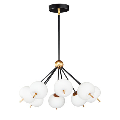 Lustre spoutnik à 8 lumières sahrish