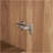 Lee 32" Wardrobe Closet In Golden Brown