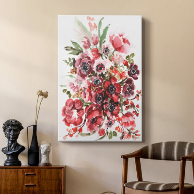 Icelandic Poppies II -Custom Wrapped Gallery Cavas