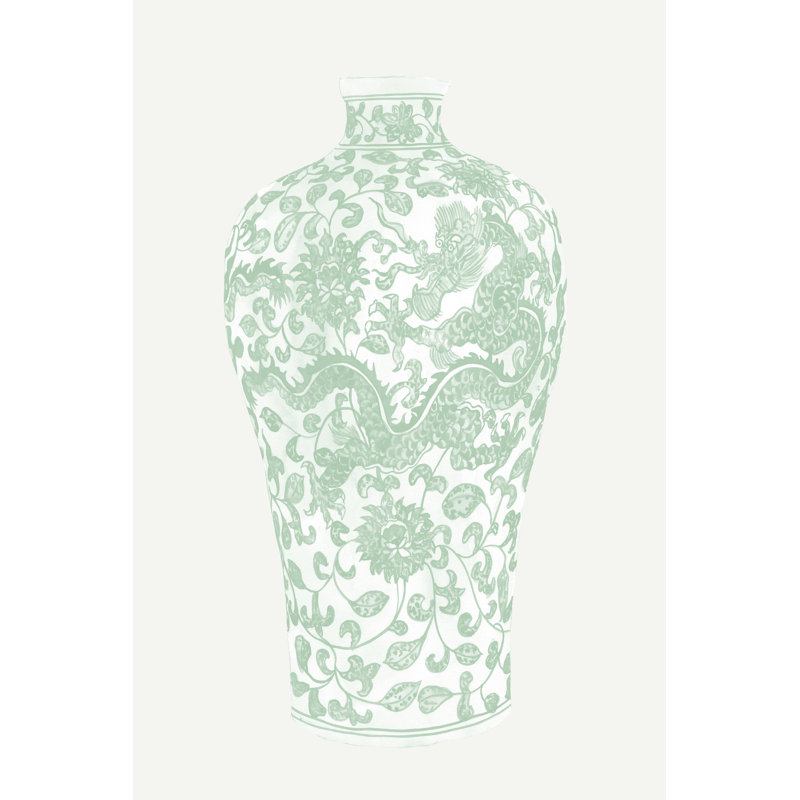 Damaj " Mint Vases III " by Melissa Wang, 18" H x 12" W