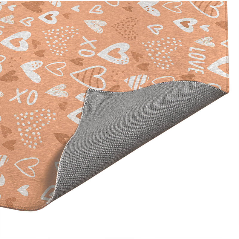 Tapis de jeu Love Kids, Rectangulaire 2 pi x 3 pi
