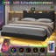 Upholstered Ottoman Storage Bed-1556337220