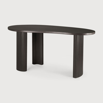 Boomerang Solid Wood Writing Desk