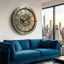 The Gears Clock Wall Clock with Moving Gears