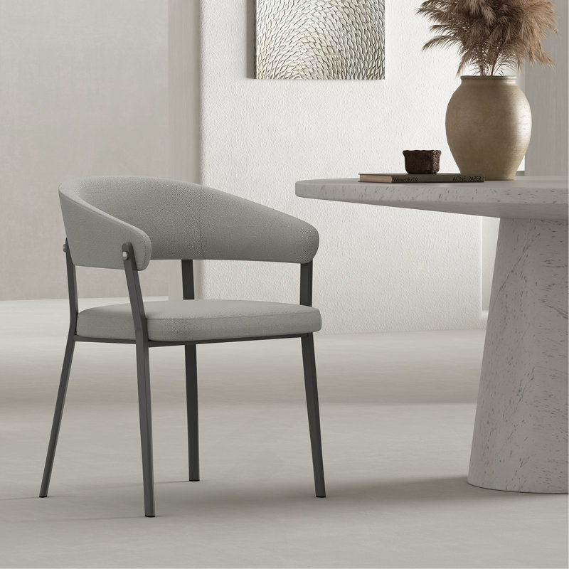 Chaise de salle à manger gris pierre, Gris Pierre
