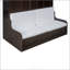 Grand lit escamotable avec coussin