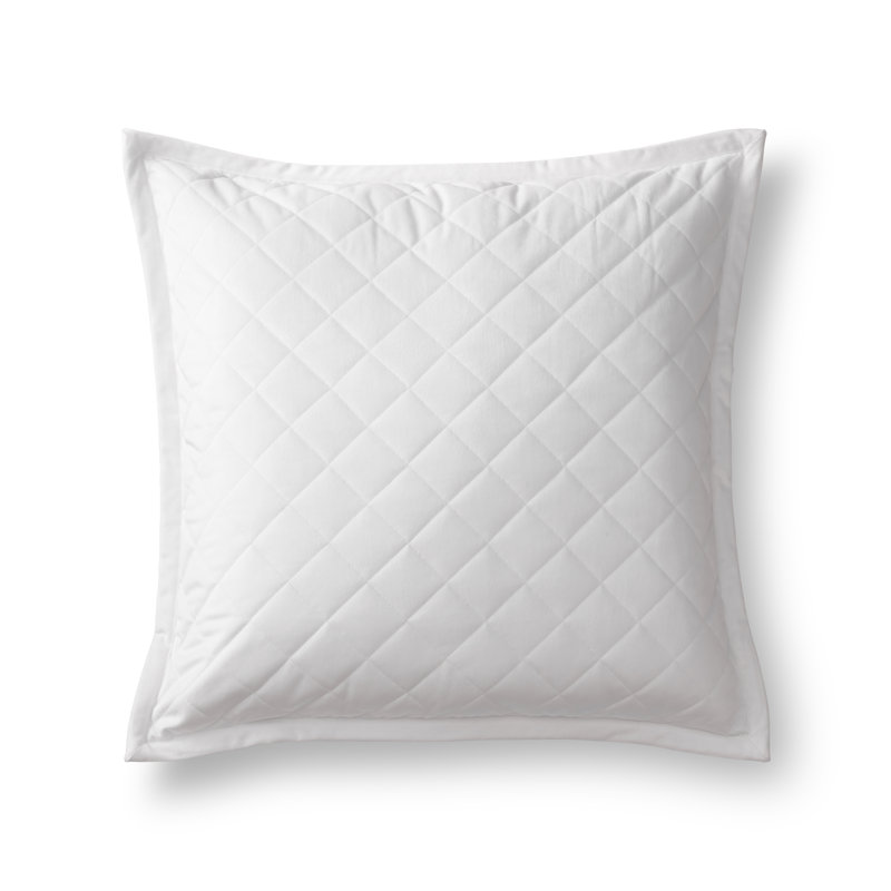 Paris Coverlet, Queen Coverlet + 2 Euro Shams, White