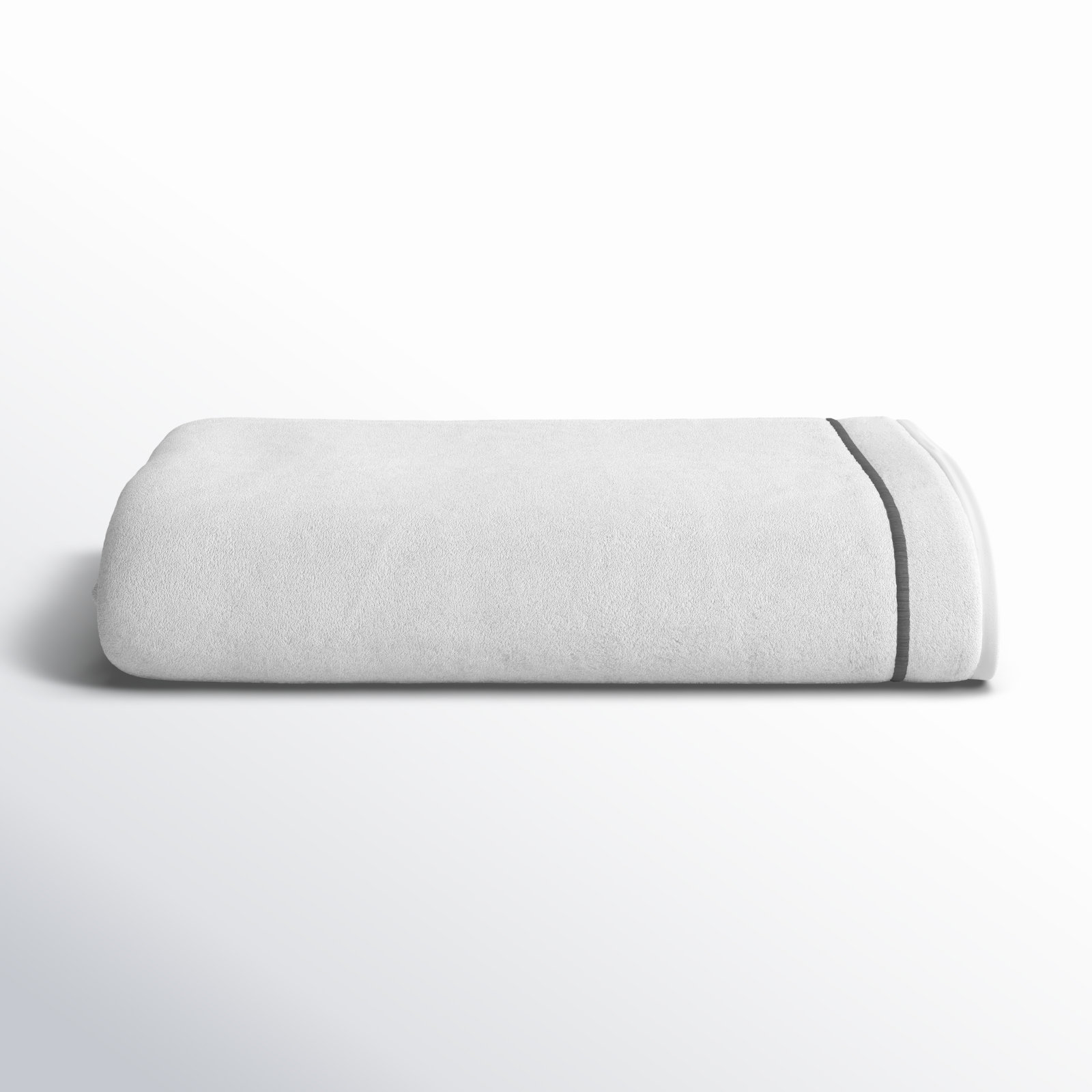 Sarika Turkish Cotton Bath Towel, Gray