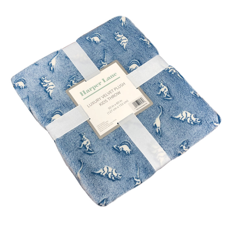 Kids Dinosaur Throw