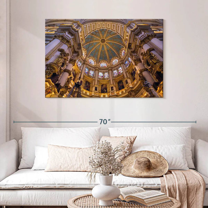 Rorry Granada Cathedral Interior, 30" H x 45" W