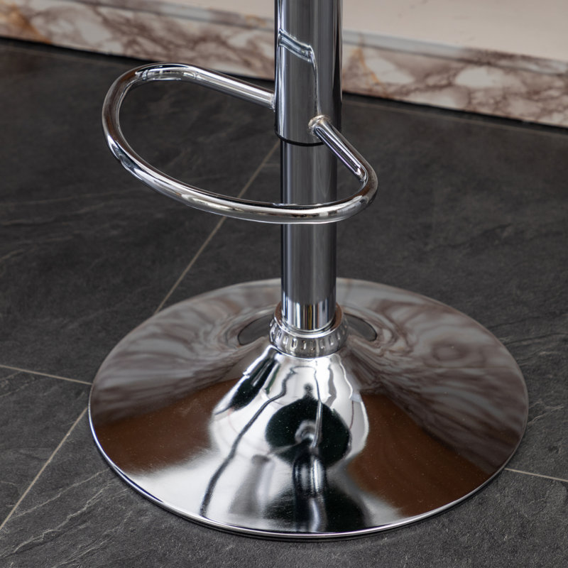  Tabouret de bar rotatif ajustable Annetra, Vert