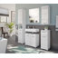 Dunfermline Freestanding Linen Cabinet