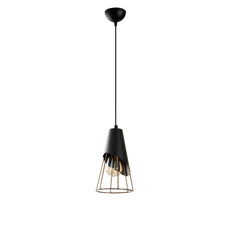 Luminaire suspendu conique à 1 lumière Express