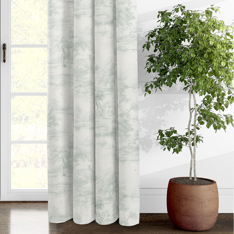 Toile de chalet rustique, Sauge, L 50 po x L 96 po