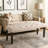 Haide Fabric Upholstered Bench