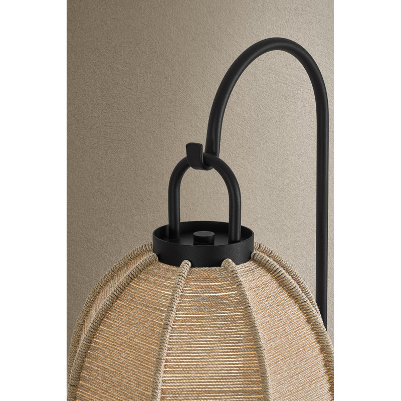 Maltby Floor Lamp with Large Shade, Width 18 in.