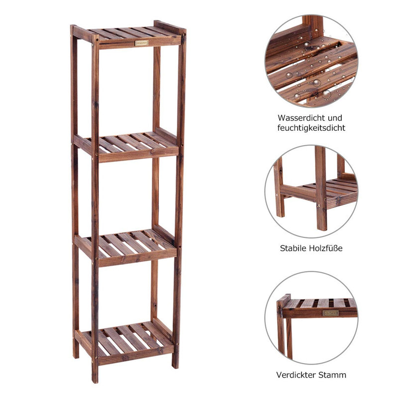 Wood Plant Stand