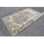 Grand tapis turc beige élégant et rétro parfait pour décorer le salon
