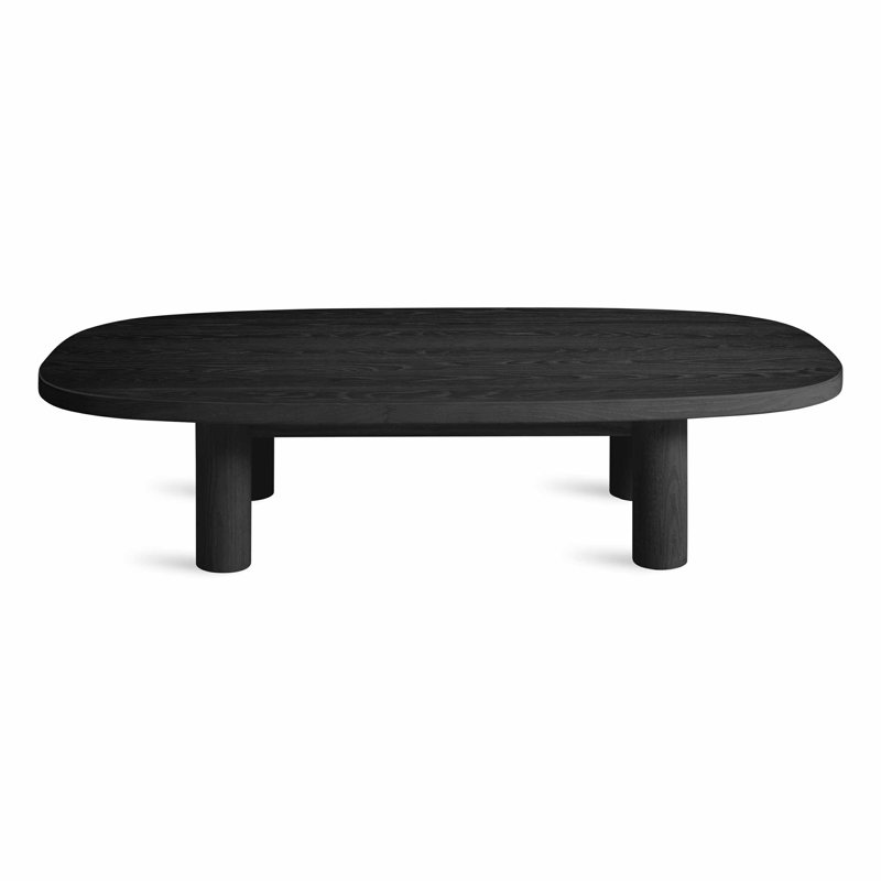 Good Times Solid Wood Coffee Table, Black Ash