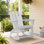 HDPE Wooden Rocking Adirondack Chair
