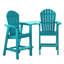 Chaise Adirondack d'extérieur en bois Bronya-134206156
