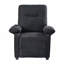 Fauteuil inclinable en tissu chenille avec massage et chauffage à 8 points, télécommande et poches de rangement latérales-550386553