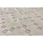 Wool Chevron Area Rug in White-68204837