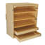 5 Compartment Manufactured Wood Classroom Cabinet