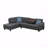 2 - Piece 98" Wide Left Hand Facing Sofa And Chaise
