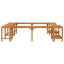 Hot Tub Surround Brown Solid Acacia Wood-863881739