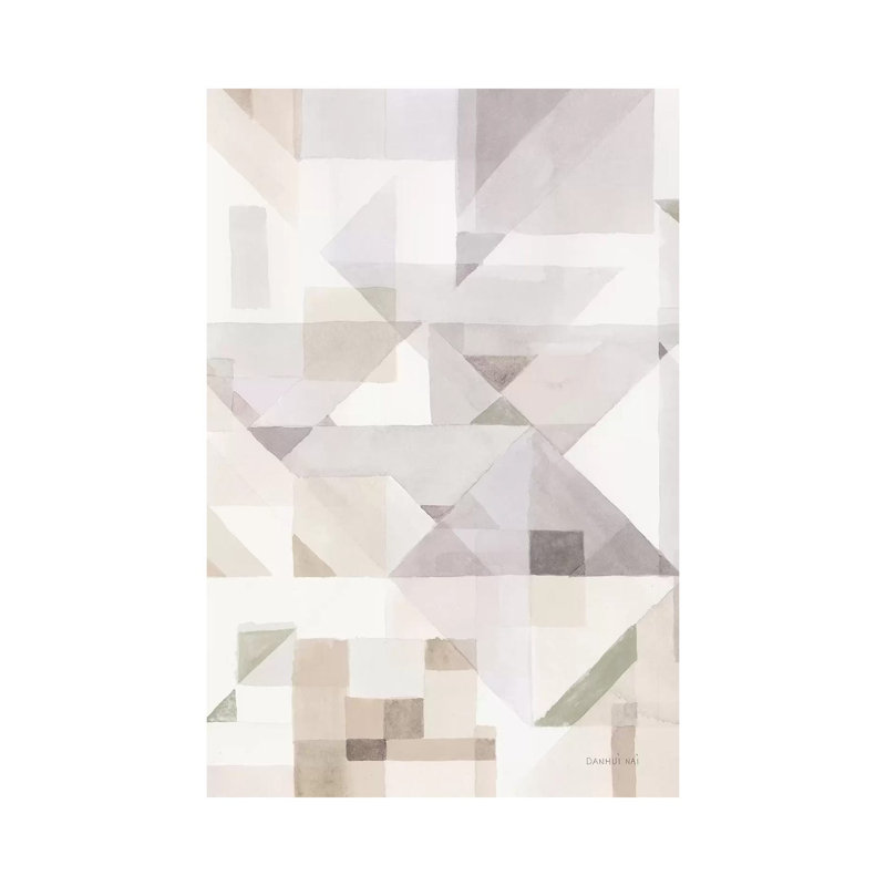 "Try angles III" par Danhui nai, reproduction d’art, H 18 po x l 12 po x 1,5 po, Toile tendue, Pas de tapis