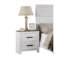 Table de chevet 2 pièces White