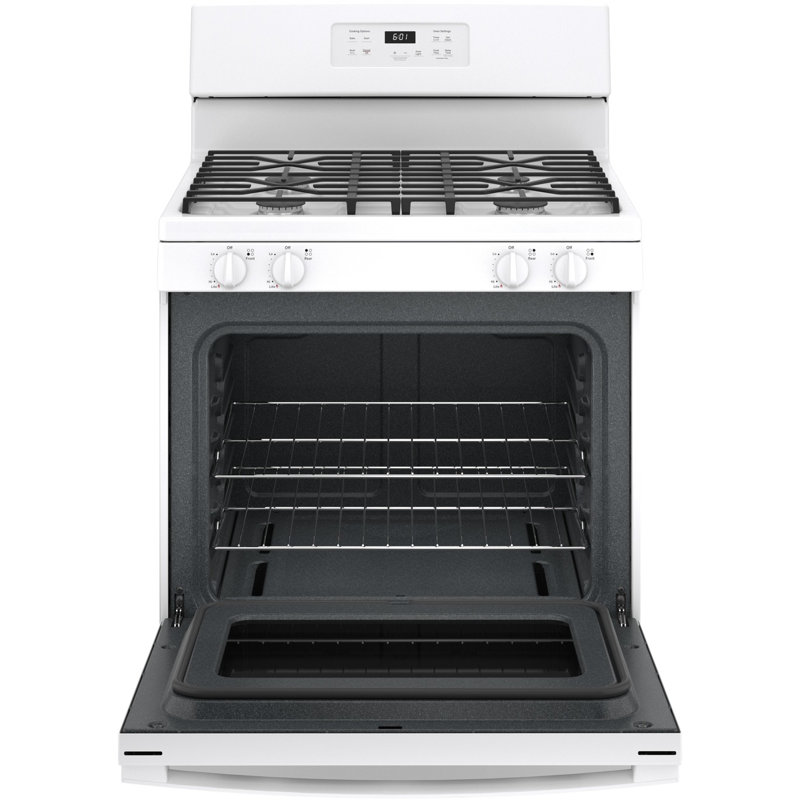 30" 4.8 cu.ft. Freestanding Gas Range, White