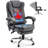 Nola Ergonomic Heated Massage Executive Chair-1337060804
