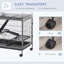 Cage polyvalente pour petits animaux avec hamac et plusieurs caractéristiques pour animaux de compagnie-113017024