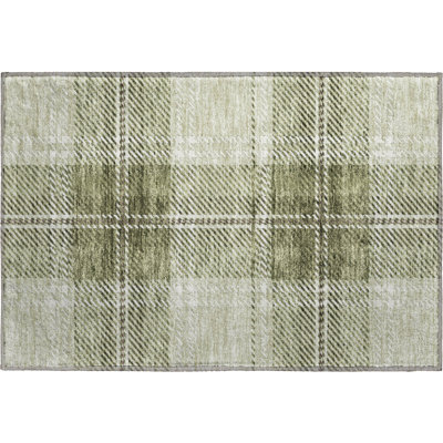 Premium Machine Washable Prisco Aloe Rug