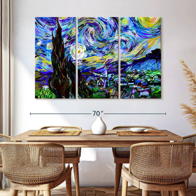 Avery Starry Night 2019, 42" H x 65" W
