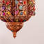 49 cm H Rectangle Pendant Shade in Gold