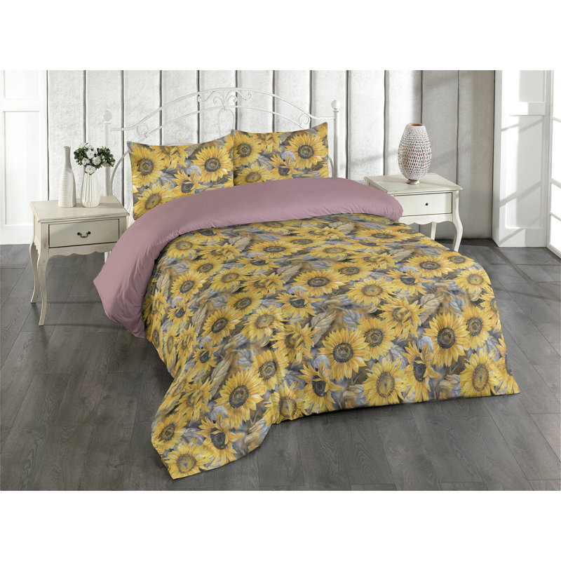 Genasis Duvet Cover, Twin Duvet Cover + 1 Standard Sham