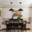 1 - Light Matte Black LED Cone Pendant