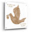 «Natural Dove F» par Erin Clark, art mural en verre acrylique-492137340