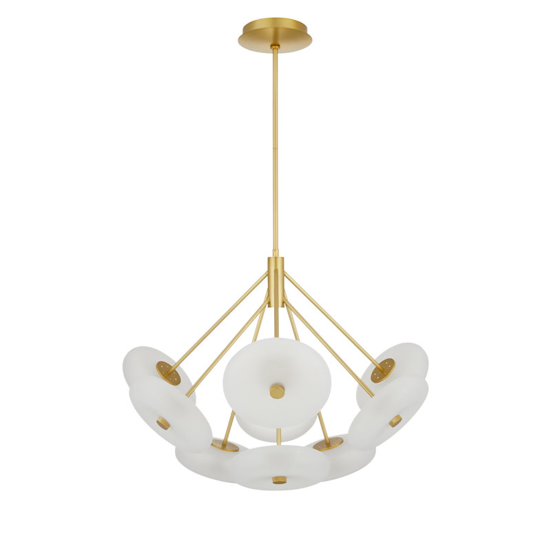 Helios 9 - Light LED Chandelier