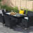 Kindred 6 Seater Dining Set with Cushions-1816807572