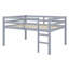 Lit mezzanine en bois avec échelle-1433508365