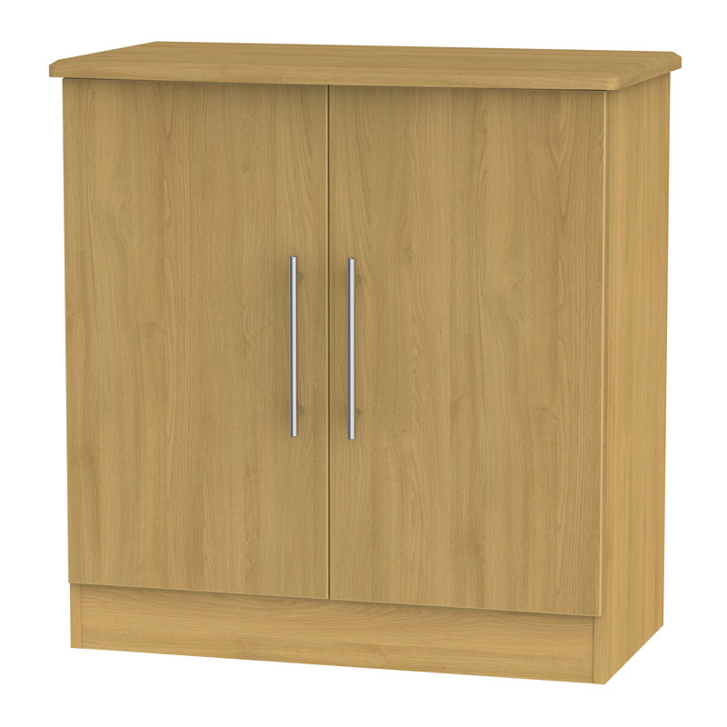 Fully Assembled Daryl Combi Chest, Modern Oak