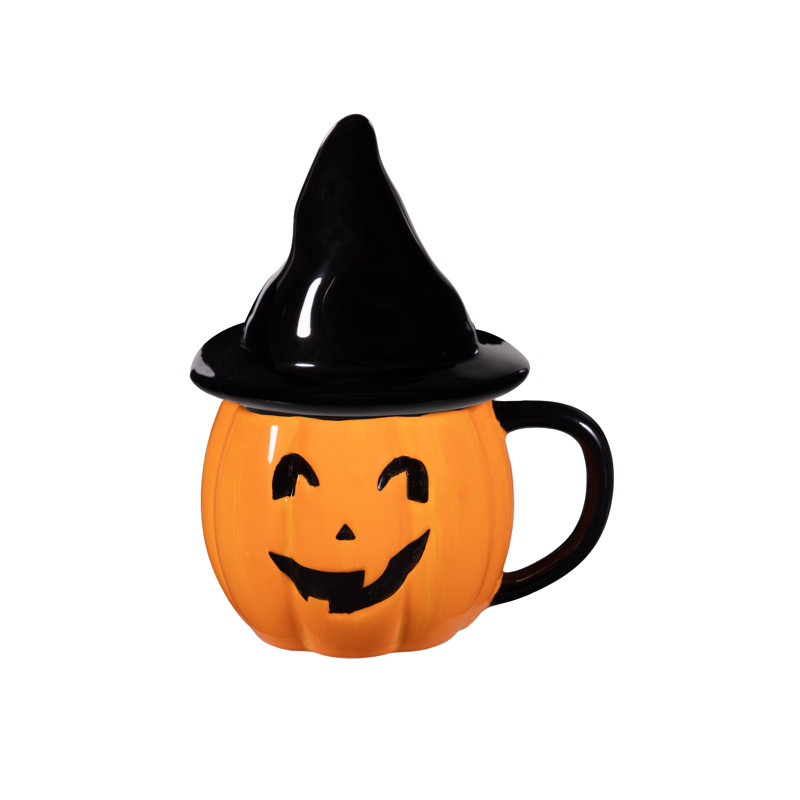 Tasse en céramique 16 oz avec chapeau de sorcière