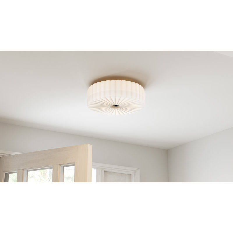 Plafonnier encastré à 3 lumières Oberman avec boutons interchangeables noir mat, nickel brossé et or brossé