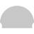 28"W x 20-3/4"H x 2-3/4"P Half Round Sunburst Architectural Grade PVC Combination Pediment-41851232