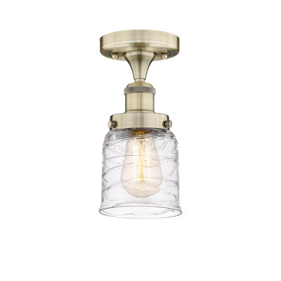 Ravishankar Glass Semi Flush Mount